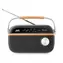 JVC RA-E215G grau / Tragbares Radio / FM / 2 W / Batterie- und Netzbetrieb