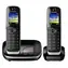 Panasonic KX-TGJ322GB schwarz / Schnurloses Telefon / DECT