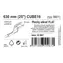 Compass FLAT BULK CUBE16 25"/630mm / Scheibenwischer / Flach / Würfelmontage / Servicepaket