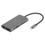 Aiino Cluster Hub 7in1 für MacBook und iPad / USB-C-Hub / 7 Anschlüsse