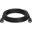 Techly HDMI-HDMI-Kabel, schwarz, 4K 60Hz, 5 m, mit Ethernet und ARC
