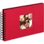 Walther Fun 23x17 rot / Album / Spiralbindung / 40 schwarze Seiten