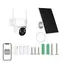 MOES WCM-J10-S / IP-Kamera für den Außenbereich / 4 MP / WLAN / Solarpanel / Infrarot / IP65