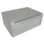 Xtendlan Wandrack 4U grau / Wandrack / 600×450 mm / einteilig / mit durchgehender Tür