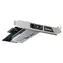 Akasa M.2 PCIe-Adapter mit abnehmbarem Gehäuse / Adapter / PCIe x4 / M.2 NVMe M-Key / Aluminiumabdeckung