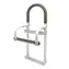 MSV SAFE weiß-grau / Badewannen-Haltegriff / Aluminium / Tragkraft 60 kg / 61 cm
