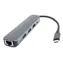 PremiumCord Adapter USB-C auf HDMI, USB 3.2 und RJ45 / Adapter / PD 100W / 2x USB 3.2 / RJ45 10/100/1000 Mbit/s