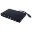 PremiumCord USB-C auf HDMI + VGA + RJ45 Konverter / Konverter / USB 3.0 + SD + Audio + PD-Ladefunktion