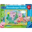 Ravensburger Puzzle Peppa Pig / 2x12 Teile / ab 3 Jahren