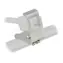 DeLock Metall-Keystone-Halterung, 1- Port für DIN-Schiene / Halterung / Metall / DIN-Schiene / 1 Port