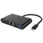 PremiumCord USB-C auf HDMI + Audio + USB 3.0 + RJ45 Konverter / Adapter / PD-Ladeanschluss