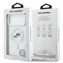 Karl Lagerfeld IML K&CH Heads Metallrahmen-Hülle für iPhone 18 Pro Max, weiß / Schutzhülle / MagSafe