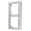HIKVISION DS-KD-ACW2/S / Rahmen / zur Aufputzmontage / 2 Module / Edelstahl