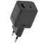 Allity ATC-01-20WAC Dual-USB-Schnellladegerät GaN 20W schwarz / 1x USB-A / 1x USB-C / PD / QC
