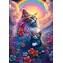 ALIPSON Puzzle Regenbogenkatzen / 1000 Teile / 47,8 x 69 cm