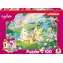 Schmidt Puzzle Bayala: Magische Einhörner / 100 Teile / Schleich Figur / 36,1 × 24,3 cm