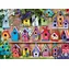 EUROGRAPHICS Puzzle Vogelhäuser / 1000 Teile / 67,6 × 48,9 cm