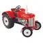 KOVAP Traktor Zetor 50 Super rot / Metall / Schlüsselantrieb / 1:25 / Ab 3 Jahren