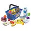 Rappa Einkaufswagen Mini-Laden Blau / Spielzeug / Ladenspiel / 10 Lebensmittel + 6 Obststücke