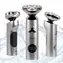 Eldom G55 silber / Rasierer / Rotationsrasierer / 3 Scherköpfe / Akku, USB