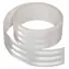 Reflektierendes, selbstklebendes Klebeband, weiß, 5 m x 5 cm / Reflektierendes Klebeband / Rolle 5 m