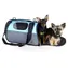 Textilbox SKYE blau / Hundebox / Größe M