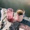 AeroPress Go PLUS pink / Manuelle Kaffeemaschine / Thermosbecher 475 ml / Gemahlener Kaffee