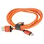 Omega PUCL1-OE orange / Datenkabel / USB-A (M) - Micro-USB (M) / Leder / 1 m