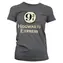 Harry Potter Hogwarts Express T-Shirt, Damen, Größe L / Damen / 100 % Baumwolle / Grau