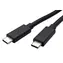 Roline USB-C(M) - USB-C(M) schwarz / USB-Kabel / USB 4.0 / 40 Gbit/s / PD 240 W / 1 m