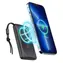 Veger W1151 schwarz / Powerbank / MagSafe / Qi / 10000mAh / PD 20W / QC 3.0