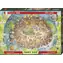HEYE Puzzle Crazy Zoo: Weltraumpavillon / 1000 Teile / 70 x 50 cm
