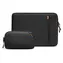 tomtoc Defender-A13 schwarz / Schutzhülle mit Organizer / für 15" MacBook Air / 360°-Schutz / MIL-STD-810H