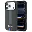BMW M Quadrille Kevlar Tricolor Lines dunkelgrau / Rückseite / MagSafe / iPhone 17 Pro Max/18 Pro Max