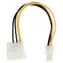 Valueline Reduktionskabel P4 - Molex / Reduktionskabel / 0,15 m / verschiedene Farben
