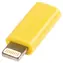 Valueline Adapter Lightning auf USB Micro-B gelb / Adapter