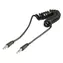Valueline Audiokabel, 3,5-mm-Klinkenstecker, schwarz / Audiokabel / Anschluss / Spiralkabel / 1 m