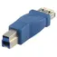 Valueline USB 3.0 A(F)-B(M) Adapter / Adapter / USB 3.0