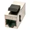 Lindy Keystone-Stecker Cat.6 STP schwarz / Keystone-Stecker / RJ-45 / Geschirmt