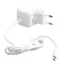 Valueline USB-Ladegerät 230V Micro-USB, weiß / Ladegerät / 2,1 A / Kabel 1 m