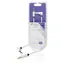 König KNM22600W05 weiß / Audiokabel / 3,5-mm-Klinkenstecker - 3,5-mm-Klinkenstecker abgewinkelt / Stereo / 0,5 m