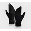 Winterhandschuhe für Touchscreens, schwarz / wasserdicht, winddicht / Polyester, Silikon, Samt