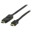 Valueline HDMI-Kabel mit drehbarem, vergoldetem Stecker, schwarz / Videokabel / 3D/4K / 3 m