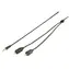 Valueline Audiokabel, 3,5-mm-Klinkenstecker - 2x Cinch, schwarz / Audiokabel / 5 m