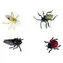 Rappa Insekten im Beutel / 4 Stück / ca. 8 cm