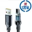 AGEMEO MEGATECH USB-A (M) - USB-C (M) 1 m schwarz / Kabel / 120 W / Display