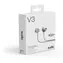 Sudio V3 weiß / Kabelgebundener In-Ear-Kopfhörer / Mikrofon / USB-C