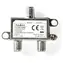 Nedis Satellitensignal-Combiner Silber / Combiner / 5-862 MHz / 950-2400 MHz / 75 Ohm / Power Pass