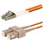 Xtendlan FO Patchkabel LC-SC 1 m / Optisches Patchkabel / 62,5/125 Duplex / LS0H