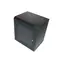 Xtendlan Schrank 10" 9U 280×350 mm schwarz / Wandschrank / Glastür / Tragfähigkeit 50 kg
